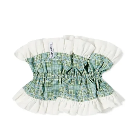 Cotton Frill Scrunchie