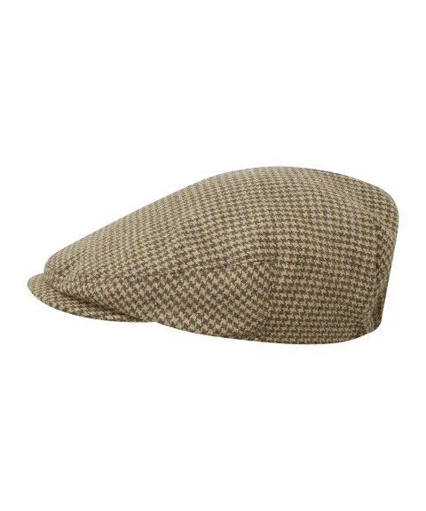 Schöffel Country Women's Tweed Cap - Houndstooth Tweed