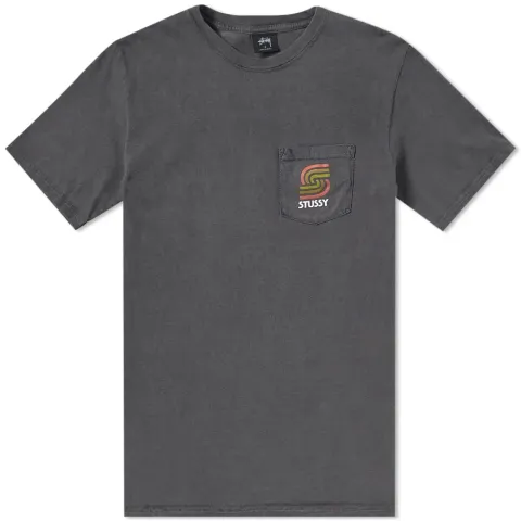S Blend Pigment Dyed Pocket Tee