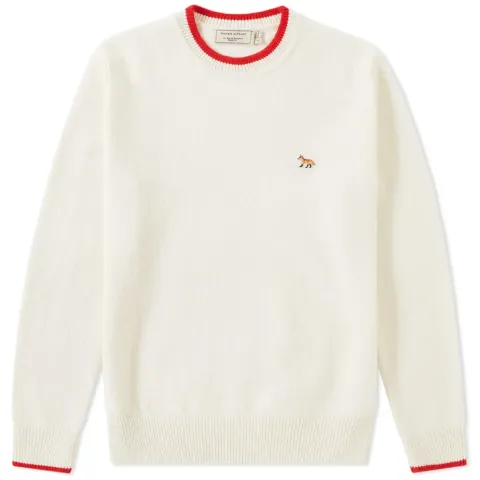 Maison Kitsuné Lambswool Crew Knit