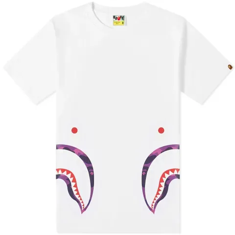 Colour Camo C Side Shark T-Shirt