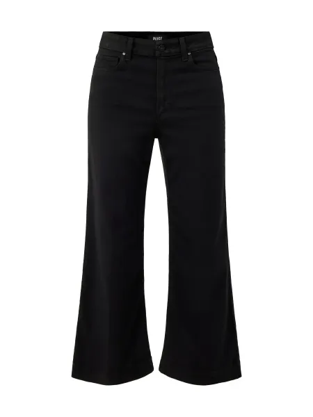 Paige Anessa Wide Leg Jeans Black Shadow