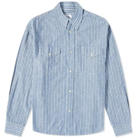 Frontier Striped Chambray Shirt