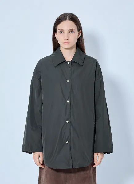 Max Mara Oversized Button-Down Jacket