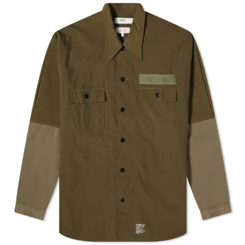 Side Zip Oversized Shirt
