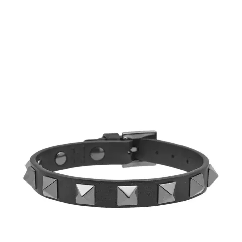 Leather Rockstud Bracelet