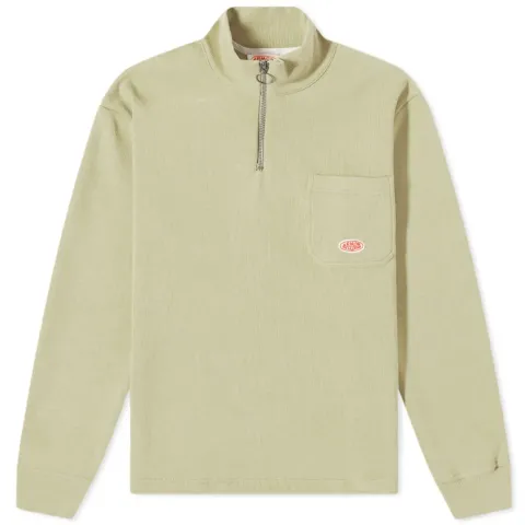 Half Zip Pocket Sweat