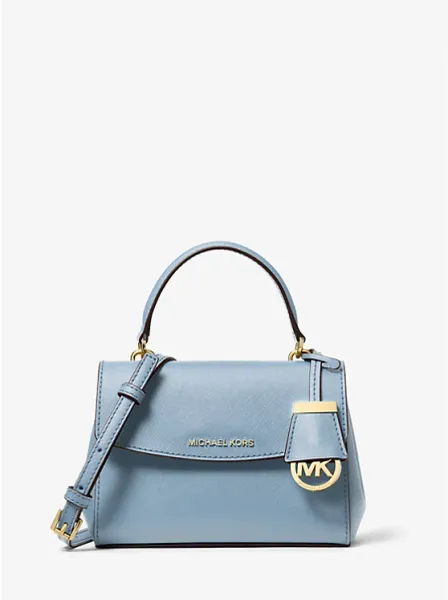 Ava Extra-Small Saffiano Leather Crossbody