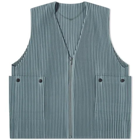 Pleated Gilet