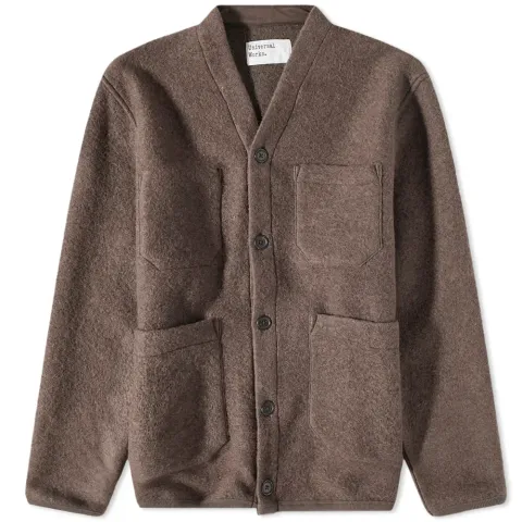 Wool Fleece Cardigan
