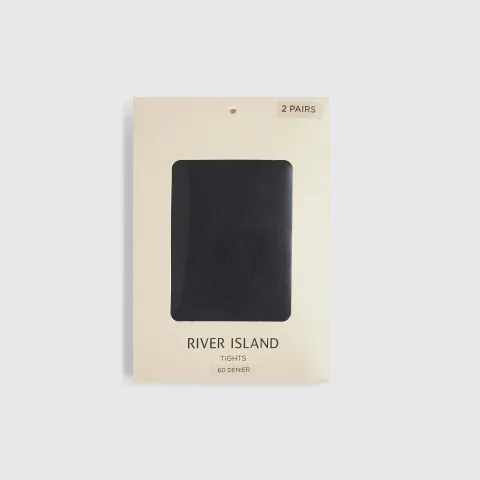 River Island 60 Denier Tights 2 Pack