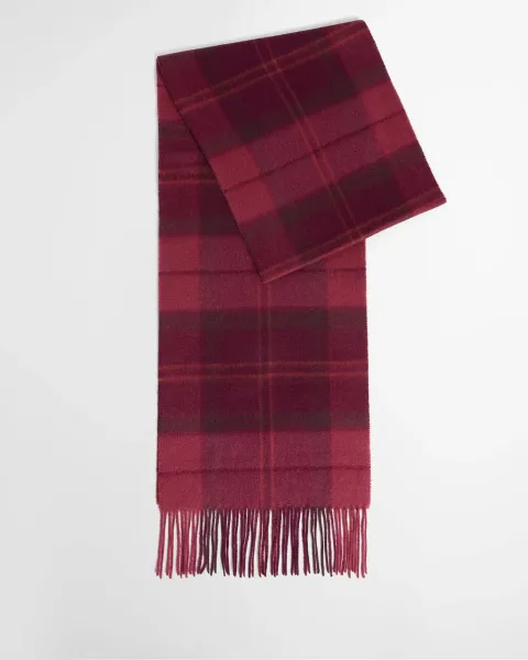 Mineral Tartan Wool-Cashmere Scarf