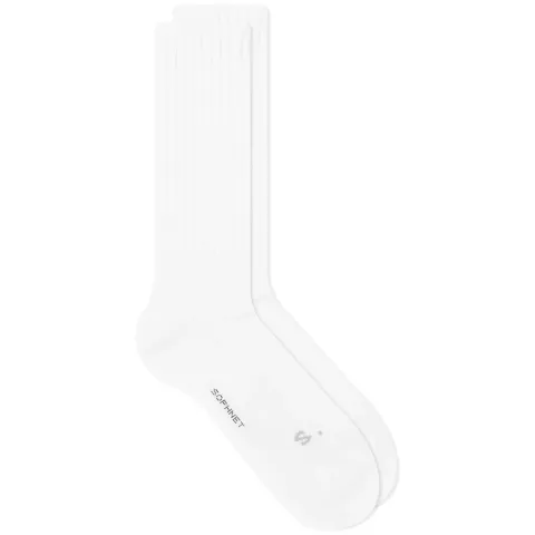 SOPHNET. Loose Ribbed Socks