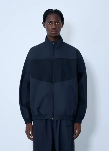 Mesh Panel Track Jacket