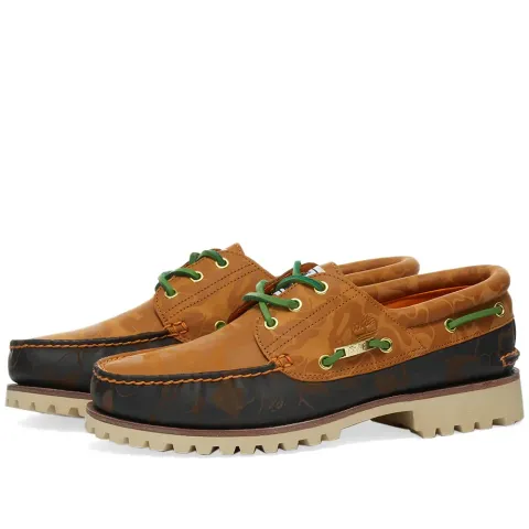 x BAPE Authentic 3 Eye Lug Shoe