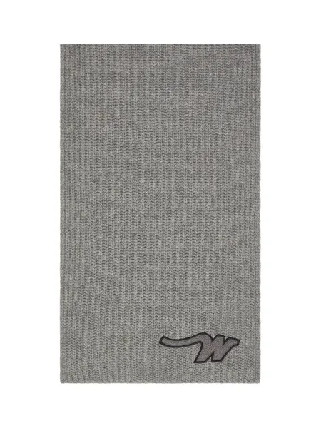 Bardies Wool Scarf Grey