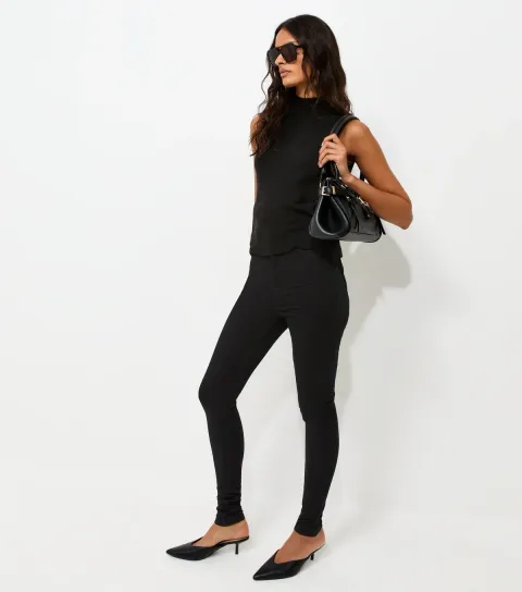 Women's Tall Stay Black Lift & Shape Skinny Jeans
