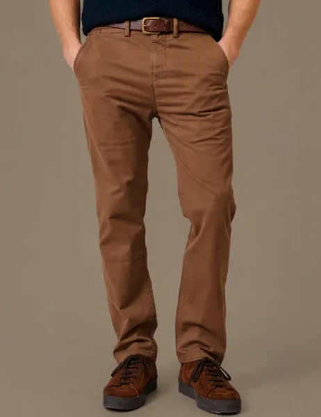 Slim Fit Stretch Chino Camel