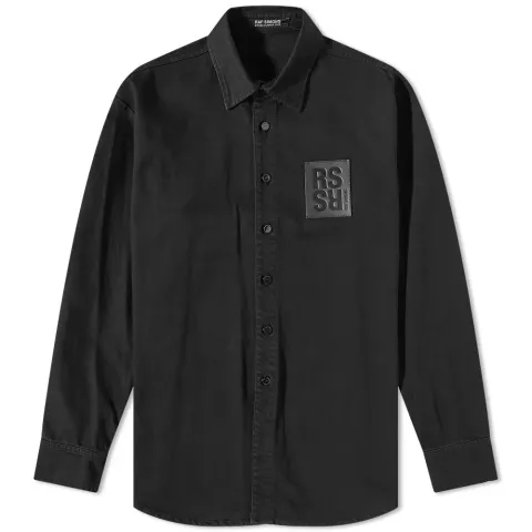 Straight Fit Denim Overshirt