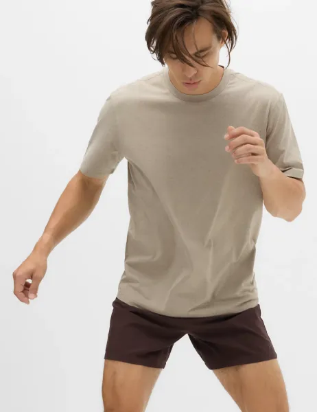 Goodmove Supersoft Athleisure T-Shirt Mocha