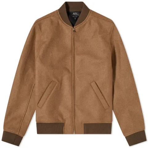 A.P.C. Mathieu Bonded Bomber Jacket