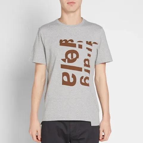 10 Cut & Sew Tonal Logo Tee
