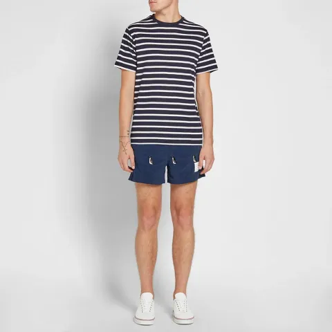 Penguin Embroidery Swim Short