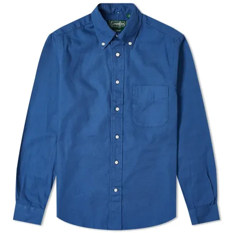 Button Down Overdyed Oxford Shirt