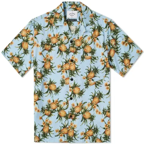 Short Sleeve Ananas Vacation Shirt
