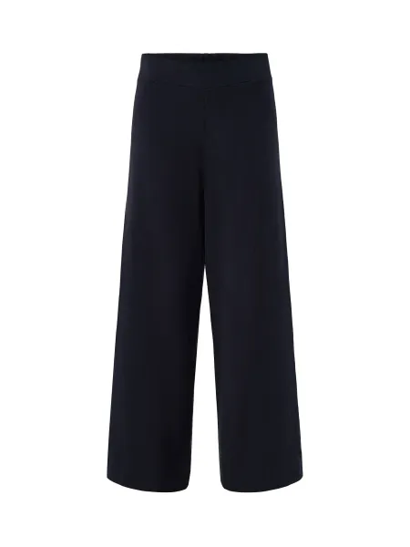 Mama B Cotton Blend Fleece Wide-Leg Trousers