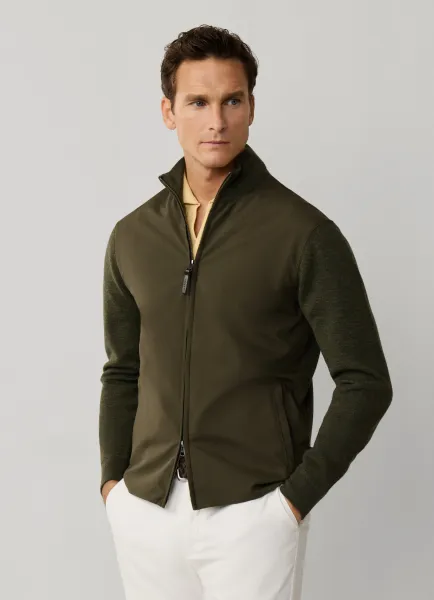Travel Hybrid Full Zip Jacket