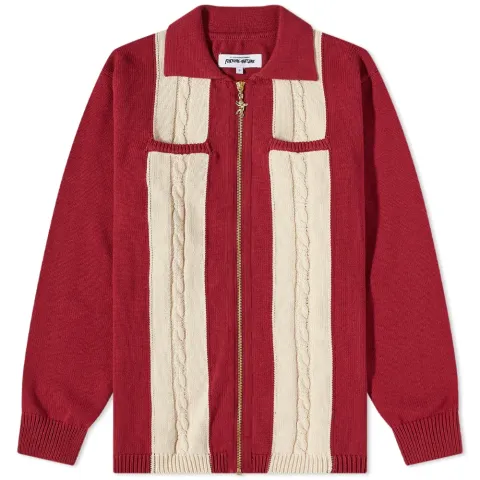 Knit Zip Cardigan