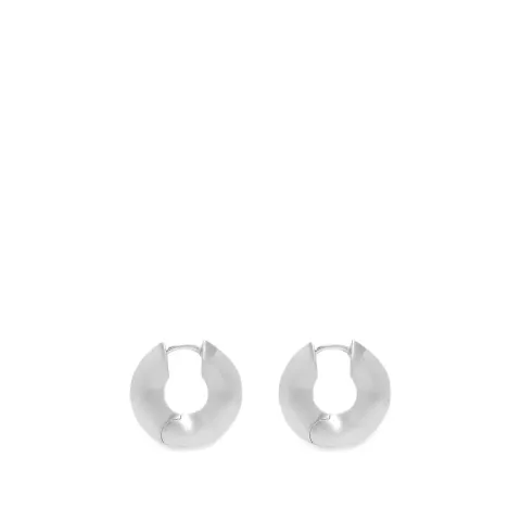 Chunky Satin Small Hoops