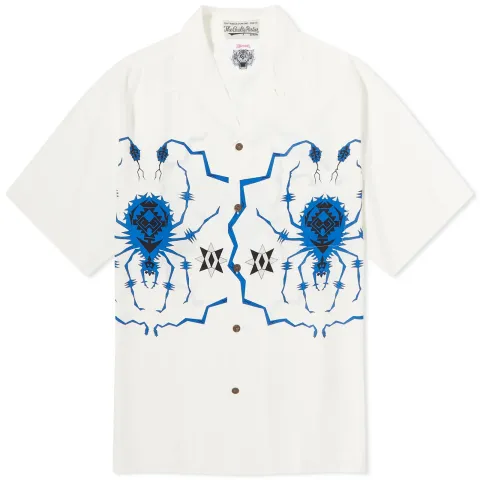 Short Sleeve Wolf's Head Type 3 Hawaiian Shirt