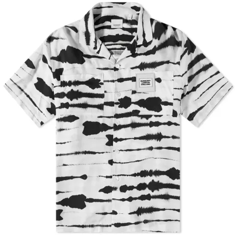 Zebra Print Oversize Vacation Shirt