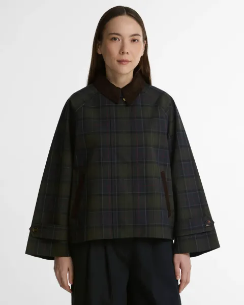Sandra Tartan Showerproof Jacket