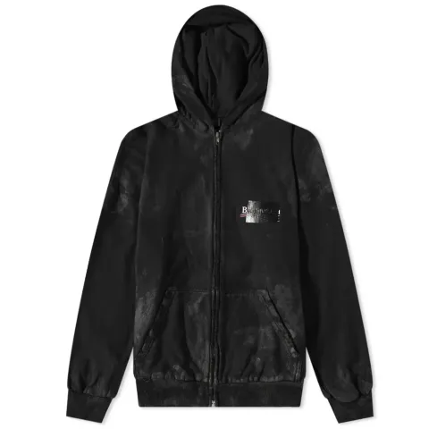 Gaffer Taped Political Campaign Logo Zip Hoodie