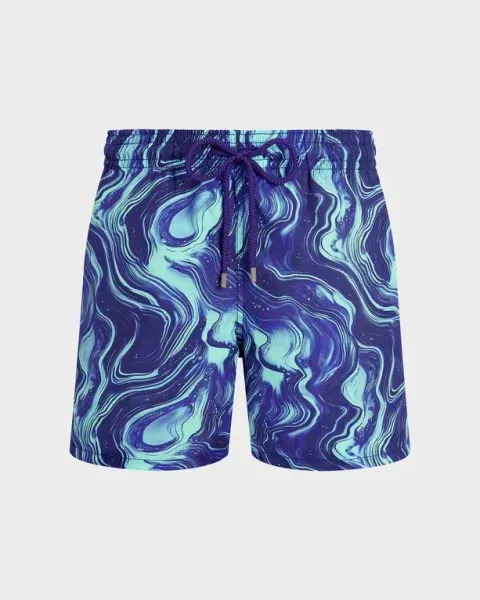 Vilebrequin Men Swim Shorts Marble