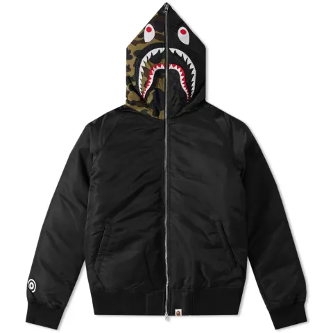 Shark Hooded Down Jacket