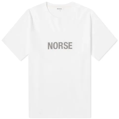 Jakob Organic Interlock Grid Print T-Shirt