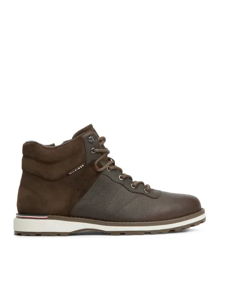 Tommy Hilfiger Corporate Outdoor Warm Leather Casual Boots