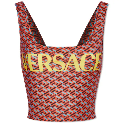 Cropped Logo Bikini Top