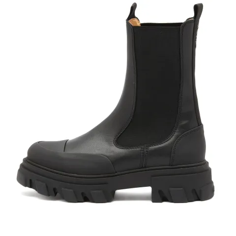 Cleated Mid Chelsea Boot