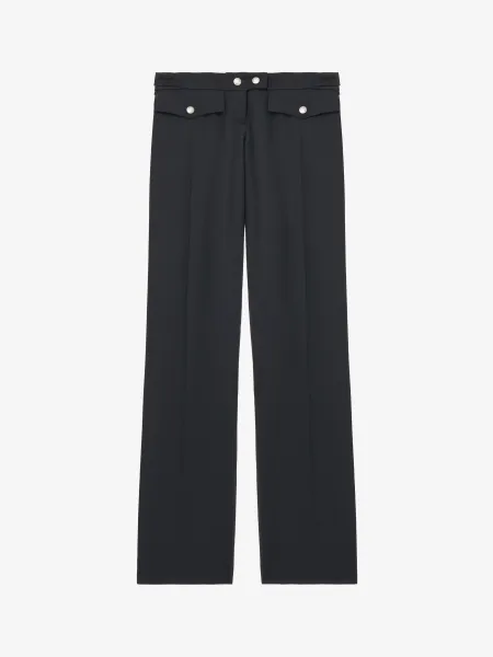 Straight Leg Trousers