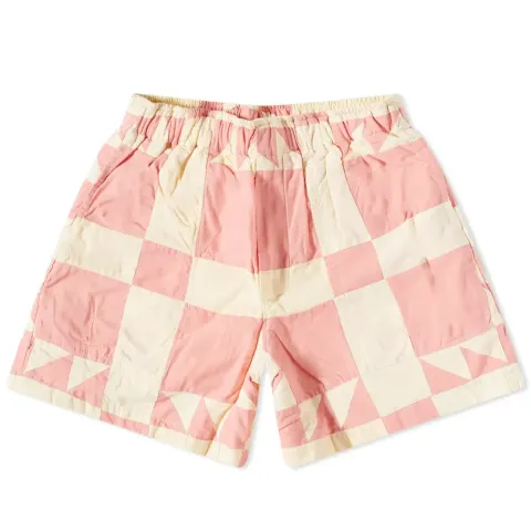 Pink Quilt Shorts
