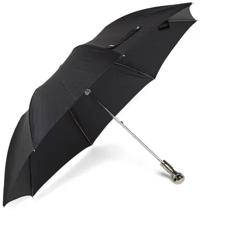 Silver Skull Foldable Umbrella