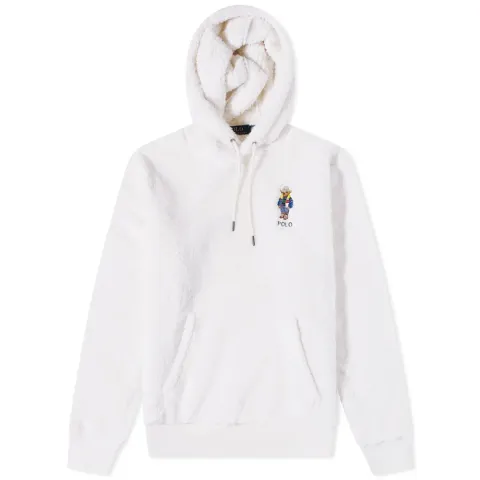 Sun Valley Bear Pile Fleece Popover Hoodie