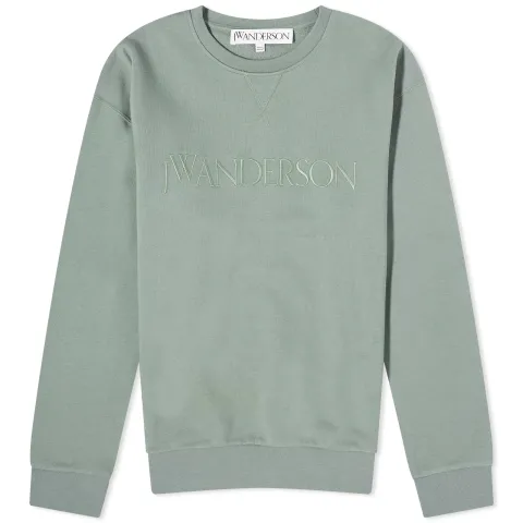 Logo Embroidery Crew Sweat