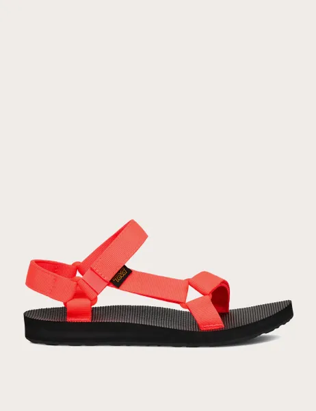 Teva Ankle Strap Flat Heel Sandals Coral