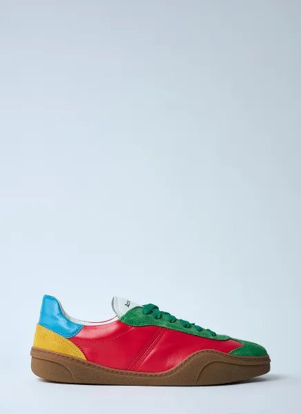 Leather Low-Top Sneakers